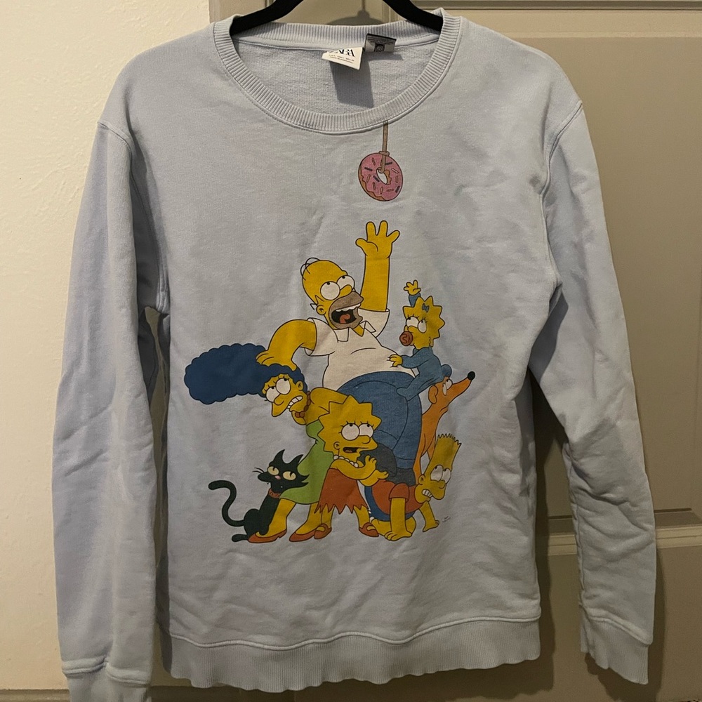 Zara x the simpsons sweatshirt